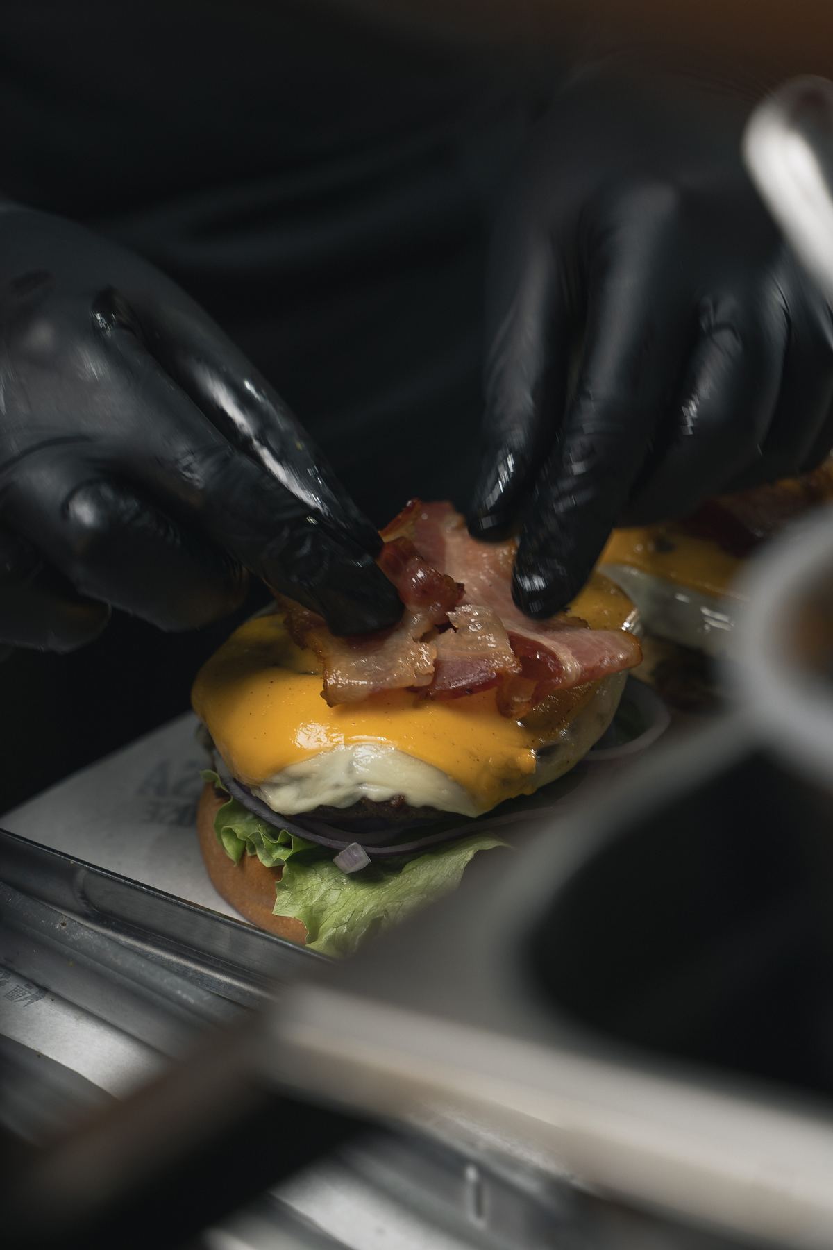 Montagem do burger
